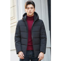 冰洁冬季羽绒服男士短款连帽运动时尚休闲保暖冬季外套J80141005