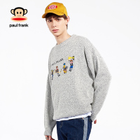 PaulFrank/大嘴猴毛衣男春季新款印花圆领韩版潮流打底针织
