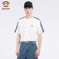 PaulFrank/大嘴猴短袖T恤男春季新款休闲串标半袖纯棉上衣男