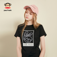[商场同款]Paul Frank/大嘴猴2018夏季女个性卡通短袖T恤