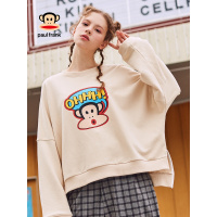 PaulFrank大嘴猴松松垮垮卫衣女慵懒风卫衣女外套女原宿风