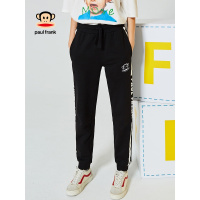 PaulFrank大嘴猴运动休闲裤新款ins红色哈伦裤校服裤潮春秋