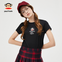 Paul Frank/大嘴猴新款短袖T恤女宽松打底衫ins潮韩版上衣女