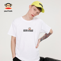 Paul Frank/大嘴猴夏季新款短袖T恤男韩版印花学生宽松打底衫