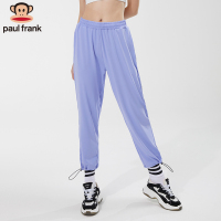 Paul Frank/大嘴猴运动裤女休闲束脚宽松高腰跑步长裤速干健身裤