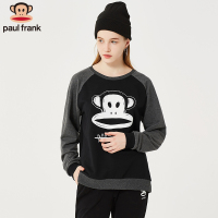 Paul Frank/大嘴猴2019新款休闲运动卫衣女长袖套头印花上衣外套
