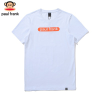 Paul Frank/大嘴猴男士纯色运动短袖情侣圆领上衣时尚印花T恤潮