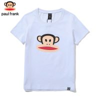 Paul Frank/大嘴猴女士休闲衫运动衫半袖圆领套头印花短袖T恤潮