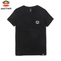 Paul Frank/大嘴猴夏季时尚套头女式短袖情侣休闲圆领印花T恤潮