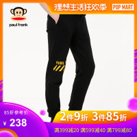 Paul Frank/大嘴猴2019夏季新款运动裤男时尚印花韩版长裤宽松潮