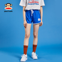 Paul Frank/大嘴猴夏季休闲裤女宽松印花潮流运动裤