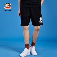 Paul Frank/大嘴猴裤子男夏季新款休闲短裤韩版直筒裤宽松潮
