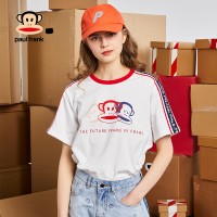 大嘴猴 夏季短袖T恤女甜美卡通少女宽松情侣