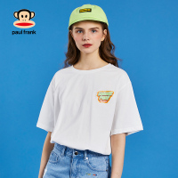 大嘴猴2020夏季新款短袖T恤女装印花LOGO学生休闲宽松