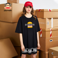 Paul Frank/大嘴猴裙子年新款夏装连衣裙女装超仙系宽松印花