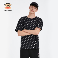 Paul Frank/大嘴猴 春夏款短袖T恤男装韩版LOGO印花潮流时尚