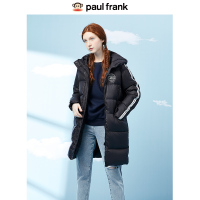 Paul Frank/大嘴猴2020冬季新款羽绒服中长款外套女装轻薄百搭