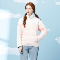 Paul Frank/大嘴猴 冬季新款羽绒服女宽松轻薄立领情侣外套潮