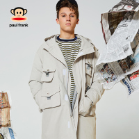 PaulFrank大嘴猴外套男韩版秋冬新款休闲气质中长款羽绒服男