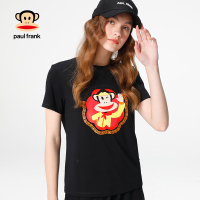 Paul Frank/大嘴猴夏季新款t恤女宽松印花韩版短袖夏装上衣潮