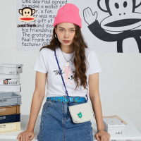 Paul Frank/大嘴猴 短袖T恤女时尚印花圆领ins夏装上衣女 PFCTE212806W
