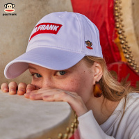 Paul Frank大嘴猴帽子情侣款户外休闲纯色鸭舌帽韩版百搭遮阳帽