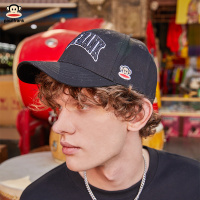 Paul Frank/大嘴猴2021春秋新款帽子LOGO刺绣情侣休闲户外鸭舌帽