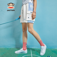 Paul Frank/大嘴猴 夏季撞色休闲短裤女运动百搭潮流裤子 PFCSP212419W