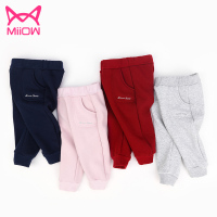 猫人春款宝宝裤子男1一3岁男童女童保暖长裤女外穿MR18055