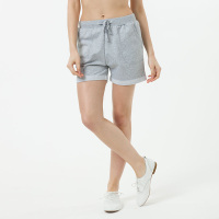 MiiOW/猫人 女士家居短裤夏季纯棉显瘦系带中裤睡裤女MOU17024