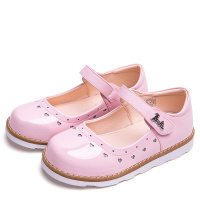 芭比童鞋2019新款时装鞋女童凉鞋时尚柔软女童皮凉鞋