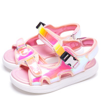 芭比童鞋女童夏季新款时尚潮流凉鞋透气舒适女童凉鞋