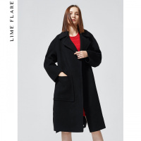 LIMEFLARE/莱茵福莱尔秋冬羊毛呢大衣外套女LM16407HHC064_2