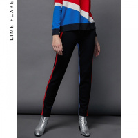 【商场同款】莱茵通勤秋冬新款羊毛呢休闲裤女LM1D402KPT201_770