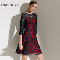 LANCY朗姿夏季时尚连衣裙LCNKWOP