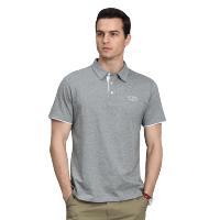 大卫山 polo衫男短袖纯棉夏季半袖商务休闲中青年宽松翻领T恤