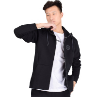 李宁(LI-NING)卫衣开衫连帽男款韦德系列时尚潮流休闲运动服上衣