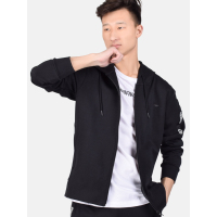 李宁(LI-NING)开衫连帽卫衣男士春季时尚潮流休闲上衣外套运动服