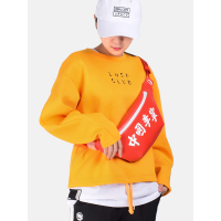 李宁(LI-NING)套头衫卫衣女士春季潮流时尚休闲套衫宽松版休闲上衣