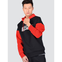 李宁(LI-NING)套头连帽卫衣男士春季新年红时尚潮流休闲上衣外套运动服