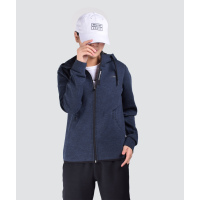 李宁(LI-NING)运动卫衣女运动时尚系列女子开衫连帽卫衣AWDP284