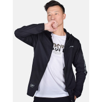 李宁(LI-NING)男子防晒服夏季连帽轻薄透气大码休闲运动服AFDP469
