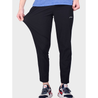 李宁男士速干长裤夏季款式平口干爽透气慢跑训练健身运动裤AKYP015