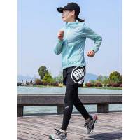 李宁(LI-NING)女款皮肤衣薄款透气运动风衣防晒短款外套AFDP084