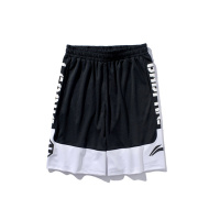 李宁(LI-NING)男裤BAD5街头3+1韦德篮球运动裤宽松迷彩短裤AAPP047