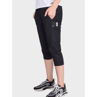 李宁(LI-NING)夏正品BAD FIVE篮球系列女子七分卫裤AKQP018-1