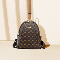 2019新款印花背包双肩包女包Royal Maine 休闲复古印花学院风大容量双肩背包女