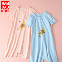 南极人A类儿童睡袋春夏薄款分腿睡衣 KIDS男童女童分腿睡衣家居服