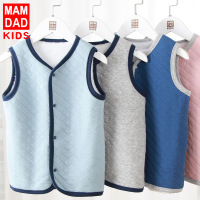 南极人婴儿马甲加绒加厚外套儿童加绒背心宝宝加厚马甲