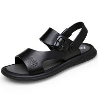 路易克思男士凉鞋2020新款韩版潮流个性夏季休闲百搭防滑青年两用拖鞋